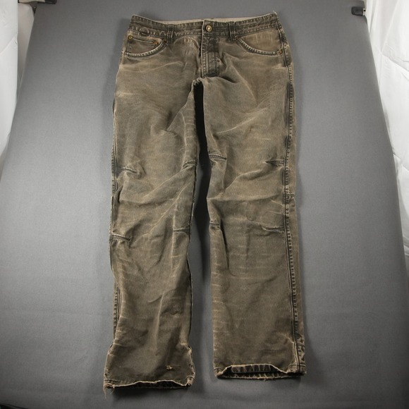 Kuhl Rydr Pants Mens 34x32 Vintage Patina Dye Brown Rugged Workwear 5016 - Picture 2 of 16